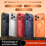 素食皮革磁吸手機殼，適用於 iPhone 17 Pro Max、iPhone 17 Pro、iPhone 17