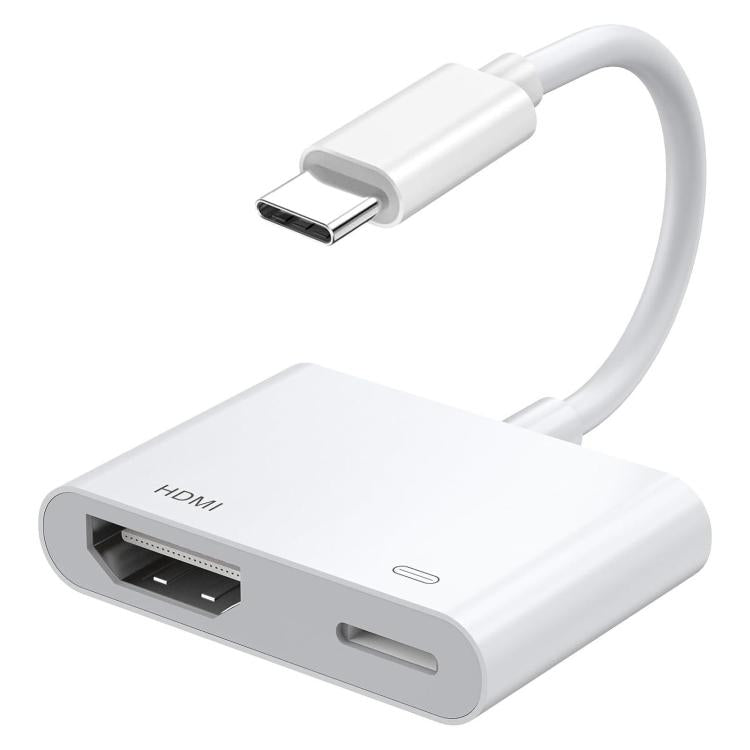 USB-C/Type-C 轉 HDMI+USB-C/Type-C 4K/60HZ 數位 AV 轉接器，Type-C 4K/60HZ