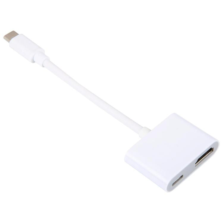 USB-C/Type-C 轉 HDMI+USB-C/Type-C 4K/60HZ 數位 AV 轉接器，Type-C 4K/60HZ