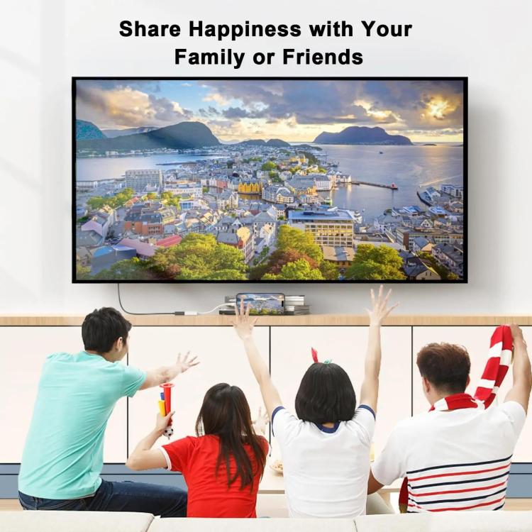 USB-C/Type-C 轉 HDMI+USB-C/Type-C 4K/60HZ 數位 AV 轉接器，Type-C 4K/60HZ