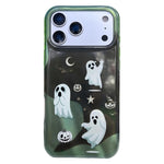 圓角 IMD 圖案 TPU 手機殼，適用於 iPhone 17 Pro Max、iPhone 17 Pro、iPhone 17