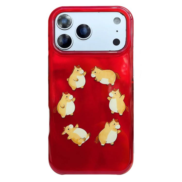 Rounded Edge IMD Pattern TPU Phone Case, For iPhone 17 Pro Max, For iPhone 17 Pro, For iPhone 17