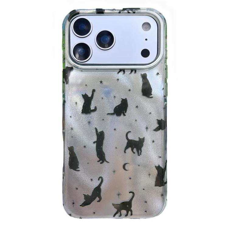 圓角 IMD 圖案 TPU 手機殼，適用於 iPhone 17 Pro Max、iPhone 17 Pro、iPhone 17