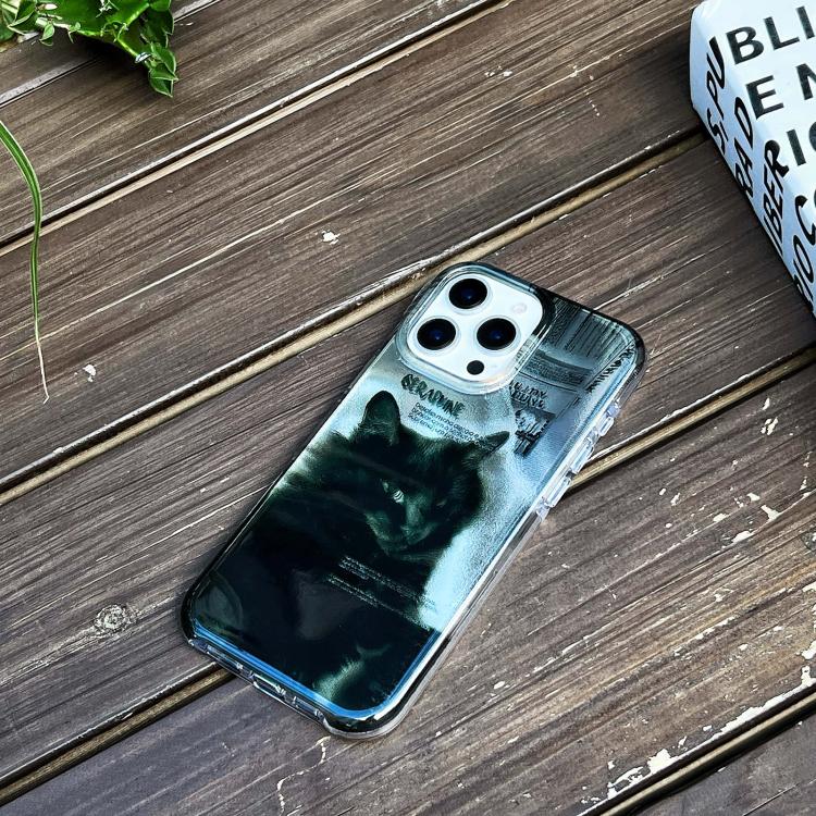 圓角 IMD 圖案 TPU 手機殼，適用於 iPhone 14、iPhone 14 Pro、iPhone 14 Pro Max