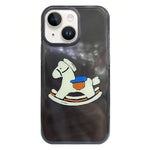 圓角 IMD 圖案 TPU 手機殼，適用於 iPhone 14、iPhone 14 Pro、iPhone 14 Pro Max