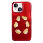 圓角 IMD 圖案 TPU 手機殼，適用於 iPhone 14、iPhone 14 Pro、iPhone 14 Pro Max