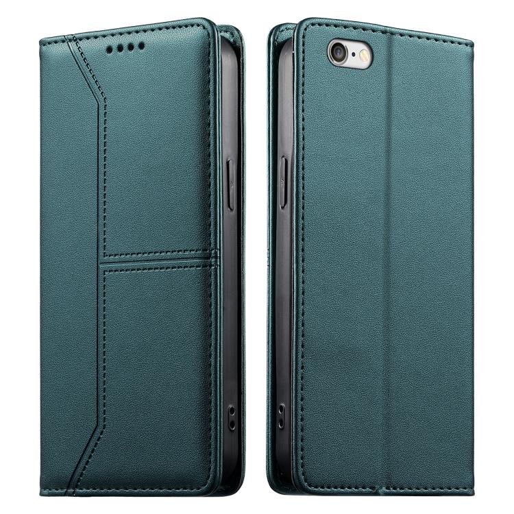 縫線磁吸RFID素食皮革手機殼，適用於iPhone X / XS、iPhone XR、iPhone XS Max、iPhone 8 Plus / 7 Plus