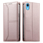 縫線磁吸RFID素食皮革手機殼，適用於iPhone X / XS、iPhone XR、iPhone XS Max、iPhone 8 Plus / 7 Plus