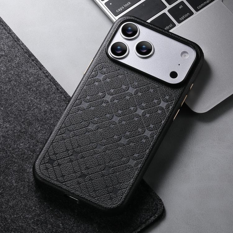 ESEBLE B2 星光格紋手機殼，適用於 iPhone 17 Pro Max、iPhone 17 Pro