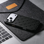 ESEBLE B2 星光格紋手機殼，適用於 iPhone 17 Pro Max、iPhone 17 Pro
