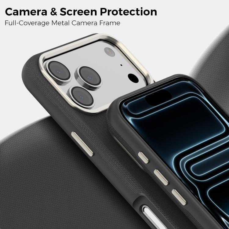 Mocome 素色磁吸防震手機殼，適用於 iPhone 17 Pro Max、iPhone 17 Pro