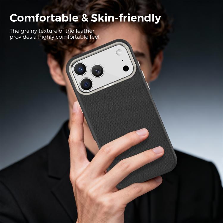 Mocome 素色磁吸防震手機殼，適用於 iPhone 17 Pro Max、iPhone 17 Pro