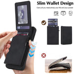 復古仿皮可拆卸彈簧卡包磁吸 RFID 手機殼，適用於 iPhone 17e / 16e、iPhone 17 Pro Max、iPhone 17 Pro、iPhone 15 Plus、iPhone 15、iPhone 14 Plus、iPhone 14 / 13、iPhone 12 / 12 Pro
