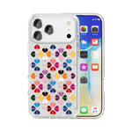 閃亮水晶紅心圖案手機殼，適用於 iPhone 17 Pro Max、iPhone 17 Pro