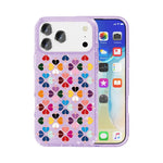 閃亮水晶紅心圖案手機殼，適用於 iPhone 17 Pro Max、iPhone 17 Pro