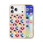 閃亮水晶紅心圖案手機殼，適用於 iPhone 17 Pro Max、iPhone 17 Pro