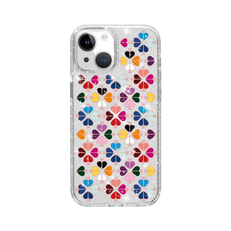閃亮水晶紅心圖案手機殼，適用 iPhone 15、iPhone 14 Plus、iPhone 14、iPhone 14 Pro、iPhone 14 Pro Max、iPhone 13 Pro Max、iPhone 13 Pro、iPhone 13