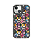 閃亮水晶紅心圖案手機殼，適用 iPhone 15、iPhone 14 Plus、iPhone 14、iPhone 14 Pro、iPhone 14 Pro Max、iPhone 13 Pro Max、iPhone 13 Pro、iPhone 13