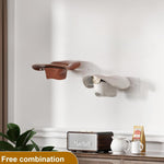 Wall-Mounted Clear Acrylic Cowboy Hat Storage Rack Sun Hat Display Stand, Single Pack, 2pcs/Pack