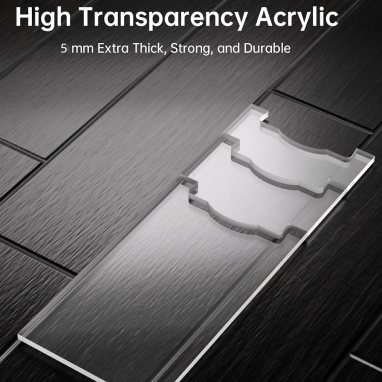 透明壓克力家具防滑保護墊 壁間隔片，單組/包，雙組/包