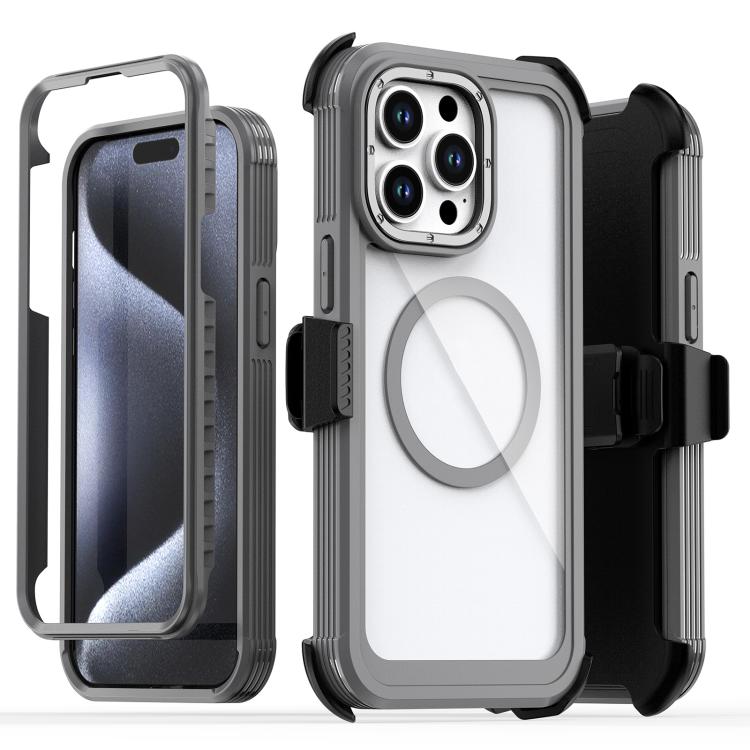 壓克力全覆蓋磁吸手機殼附背夾，適用 iPhone 14 / 13，iPhone 14 Pro，iPhone 14 Pro Max，iPhone 13 Pro Max，iPhone 13 Pro，iPhone 12 / 12 Pro