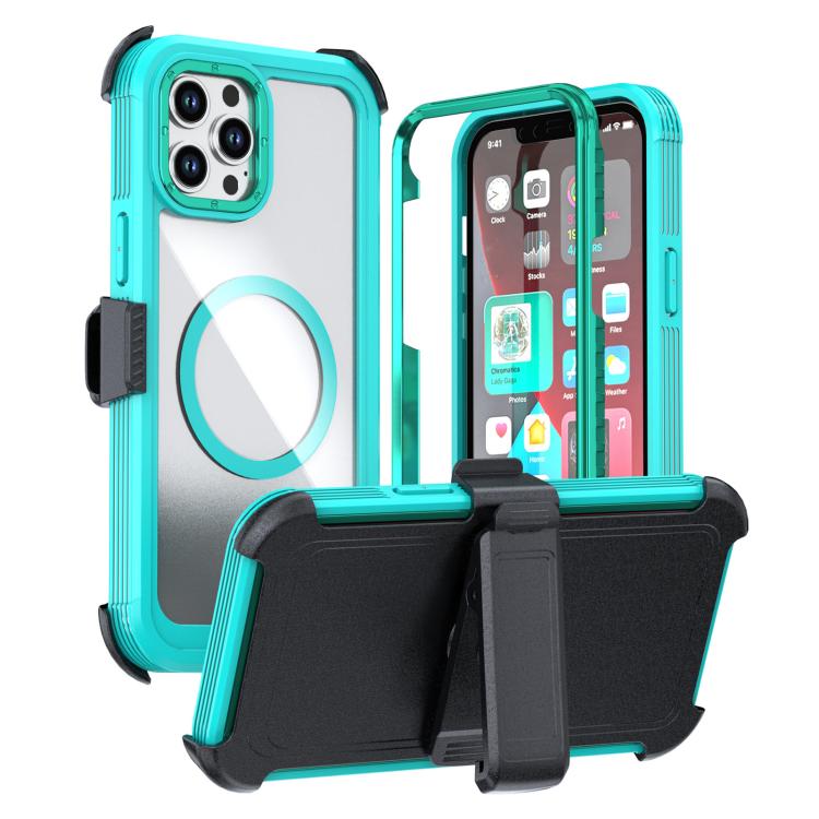 壓克力全覆蓋磁吸手機殼附背夾，適用 iPhone 14 / 13，iPhone 14 Pro，iPhone 14 Pro Max，iPhone 13 Pro Max，iPhone 13 Pro，iPhone 12 / 12 Pro