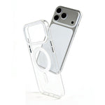 CICI-CITY 自我修復透明IMD磁吸手機殼，適用於iPhone 17 Pro Max、iPhone 17 Pro