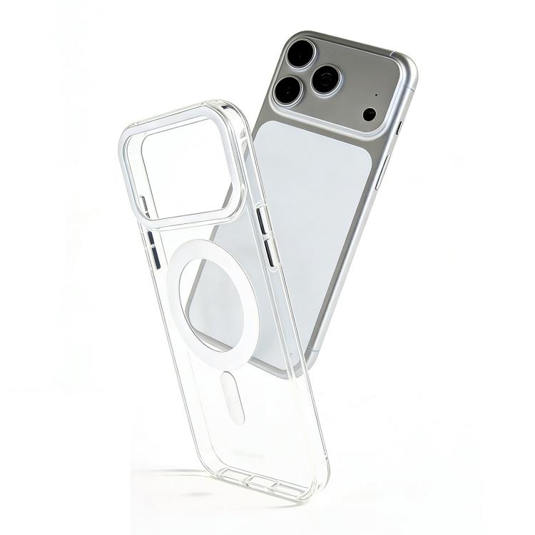 CICI-CITY 自我修復透明IMD磁吸手機殼，適用於iPhone 17 Pro Max、iPhone 17 Pro