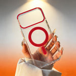 CICI-CITY 自我修復透明IMD磁吸手機殼，適用於iPhone 17 Pro Max、iPhone 17 Pro