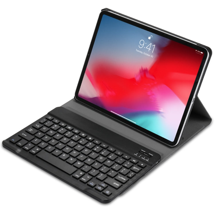 A098 可拆式超薄 ABS 藍牙鍵盤保護殼，適用於 iPad Air 4 / Air 5 / Pro 11 吋 2022 / 2021 / 2020 / 2018，附支架，A098