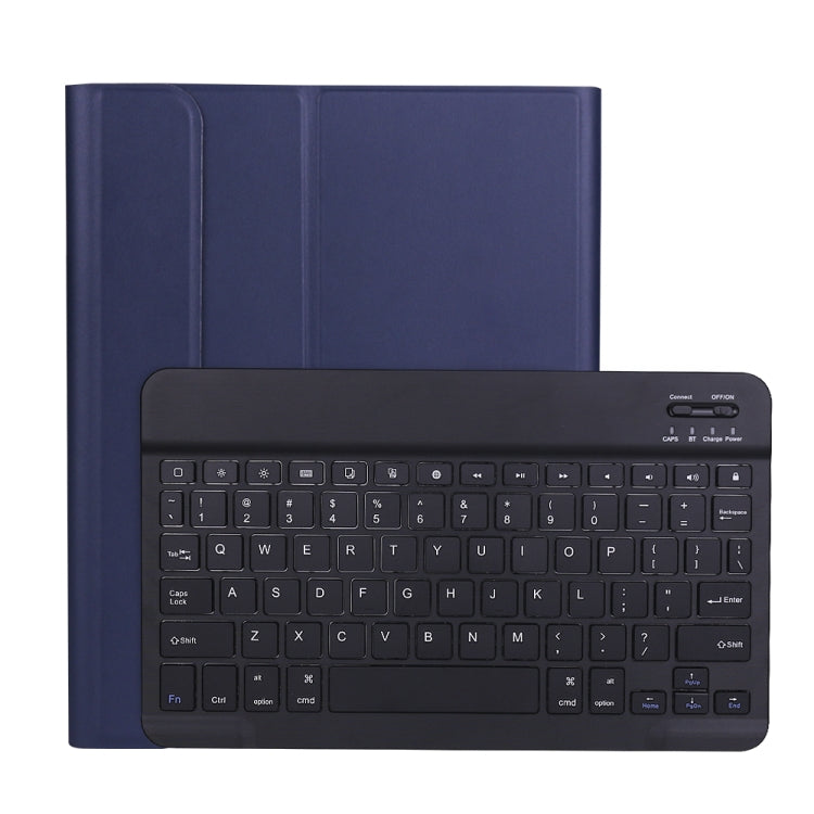 A098B TPU 可拆式超薄藍牙鍵盤保護殼，適用於 iPad Air 11 2024 / 2025 / Air 4 10.9 吋 2020，附支架與筆槽，A098B