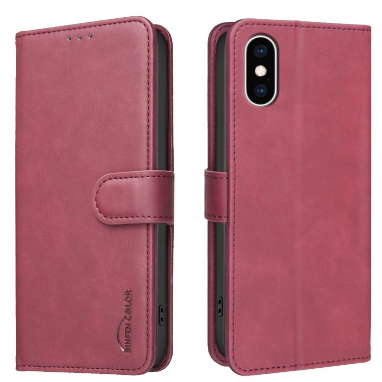 純色小牛皮紋理 RFID 素皮手機殼，適用於 iPhone XS Max、iPhone 6 Plus/7 Plus/8 Plus、iPhone 6 / 7 / 8