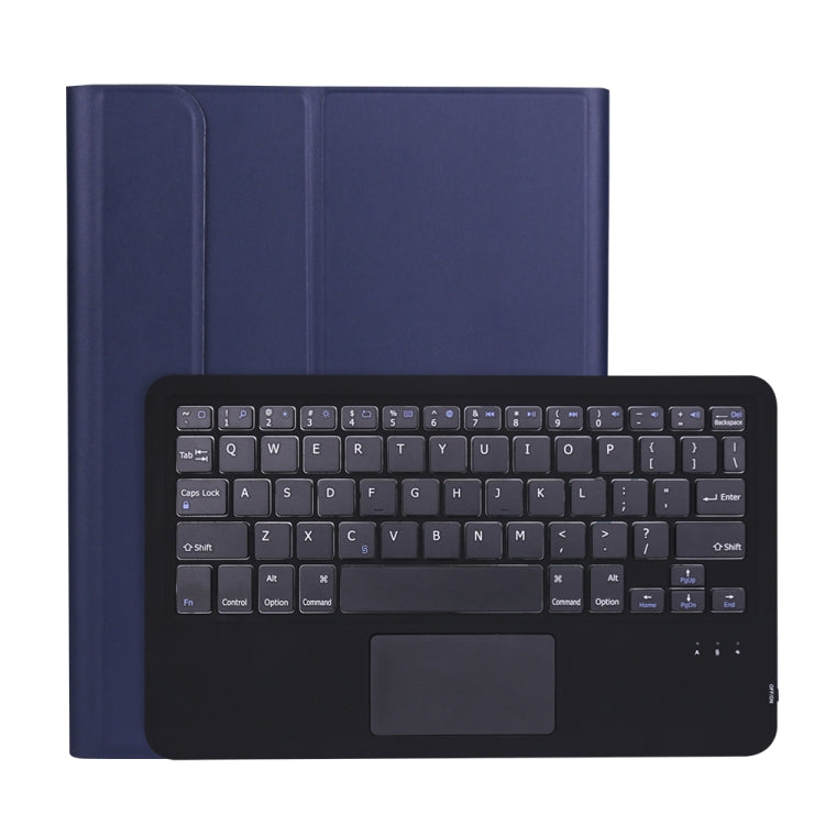 A098B-A 可拆式 ABS 超薄藍牙鍵盤 + TPU 保護殼，適用於 iPad Air 11 2024 / 2025 / Air 4 10.9 吋 2020，附支架、筆槽與觸控功能，A098B-A