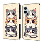 水晶般彩繪素食皮革手機殼，適用於 iPhone 17e / 16e、iPhone 17 Pro Max、iPhone 17 Pro、iPhone 17