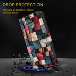 水晶般彩繪素食皮革手機殼，適用於 iPhone 15 Pro Max、iPhone 15 Pro、iPhone 14 / 13、iPhone 14 Pro