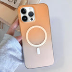 Frosted Gradient TPU Magnetic Phone Case, For iPhone 13, For iPhone 12, For iPhone 12 Pro Max, For iPhone 12 Pro, For iPhone 11 Pro Max, For iPhone 11, For iPhone 11 Pro