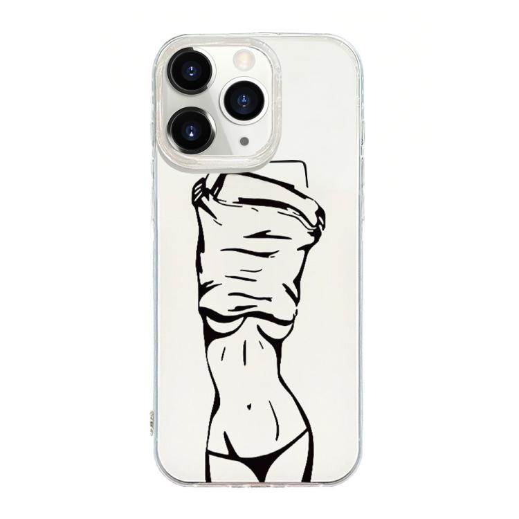 透明框 IMD 奶油色手機殼，適用於 iPhone 11 Pro Max，適用於 iPhone 11，適用於 iPhone 11 Pro，適用於 iPhone X / XS，適用於 iPhone XR，適用於 iPhone XS Max，適用於 iPhone 8 Plus / 7 Plus