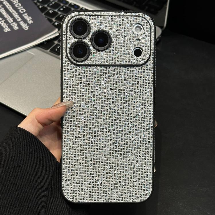 壓克力水鑽全包覆手機殼，適用於 iPhone 17 Pro Max、iPhone 17 Pro、iPhone 17、iPhone 16 Pro Max、iPhone 16 Pro、iPhone 16、iPhone 15 Pro Max、iPhone 15 Pro、iPhone 15