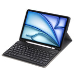適用於 iPad Air 11 2024 / 2025 / Air 4 2020 / Air 5 2022 A098B 可拆式 ABS 超薄糖果色藍牙鍵盤保護殼，附支架與筆槽，A098B