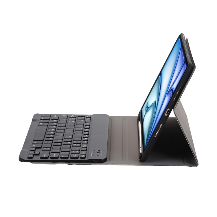適用於 iPad Air 11 2024 / 2025 / Air 4 2020 / Air 5 2022 A098B 可拆式 ABS 超薄糖果色藍牙鍵盤保護殼，附支架與筆槽，A098B
