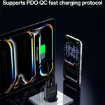 Yesido YC112 超薄20W雙埠PD QC快充器，YC112