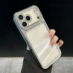 電鍍PC混合TPU水鑽手機殼，適用於 iPhone 17 Pro Max，適用於 iPhone 17 Pro