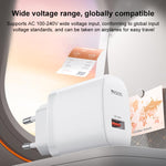 Yesido 18W USB Single Interface Charger Set with USB to Type-C Cable, EU Plug, UK Plug, US Plug