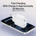 Yesido YC107 PD35W USB-C / Type-C 單接口快充套裝，附 Type-C 轉 Type-C 線，YC107