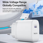Yesido YC107 PD35W USB-C / Type-C 單接口快充套裝，附 Type-C 轉 Type-C 線，YC107