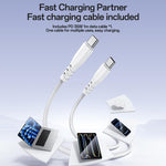Yesido YC153 PD35W USB-C / Type-C 單接口快充套裝，附 Type-C 轉 Type-C 線，YC153