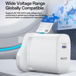 Yesido YC153 PD35W USB-C / Type-C 單接口快充套裝，附 Type-C 轉 Type-C 線，YC153