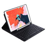 T098B 一體成型超薄糖果色藍牙鍵盤保護殼，適用於 iPad Air 11 2024 / 2025 / Air 4 10.9 吋 2020，附支架與筆槽，T098B