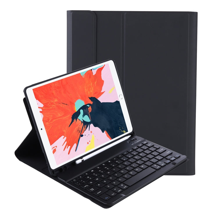 T098B 一體成型超薄糖果色藍牙鍵盤保護殼，適用於 iPad Air 11 2024 / 2025 / Air 4 10.9 吋 2020，附支架與筆槽，T098B