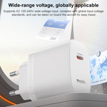 Yesido YC105 PD20W Type-C 充電器組合，附 1m Type-C 轉 Type-C 數據線，YC105